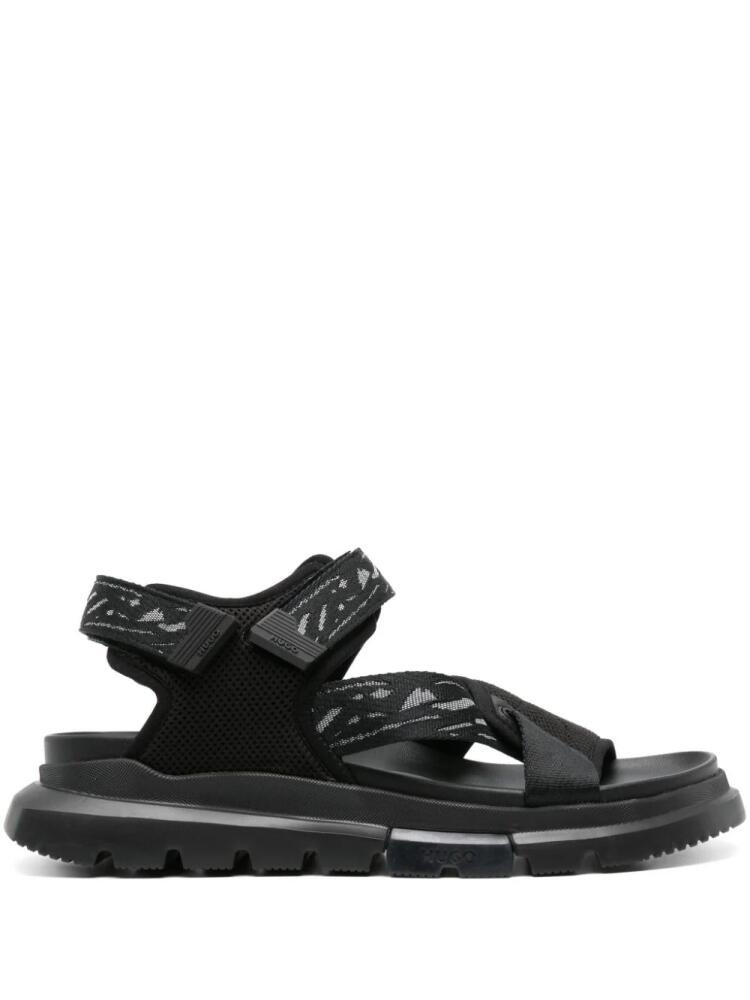 HUGO Ryany strappy sandals - Black Cover