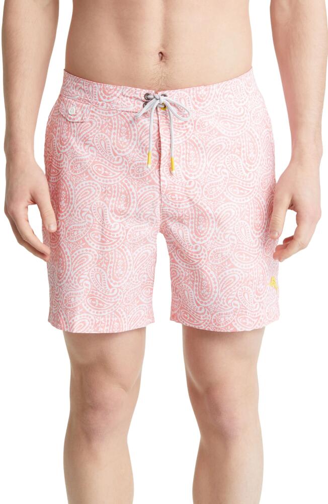 Tommy Bahama Rialto Paisley Swim Trunks in Shell Rossa Cover