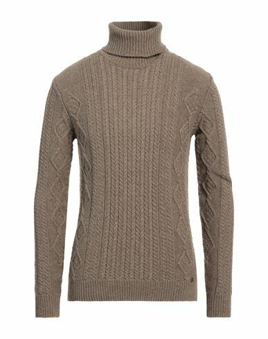 Havana & Co. Man Turtleneck Dove grey Wool, Polyamide Cover