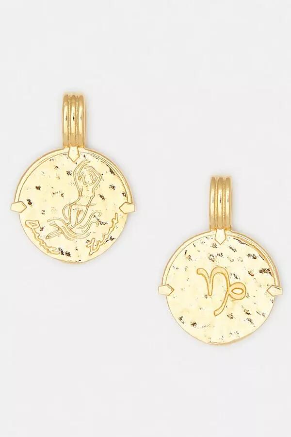 Deux Lions Jewelry Gold Zodiac Necklace Cover