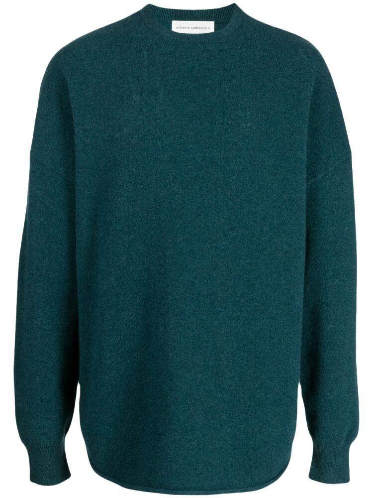 extreme cashmere cashmere-blend crew-neck jumper - Green Cover