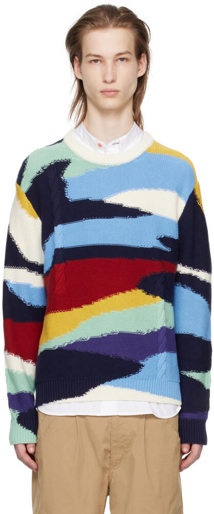 PS by Paul Smith Multicolor Plains Sweater Cover