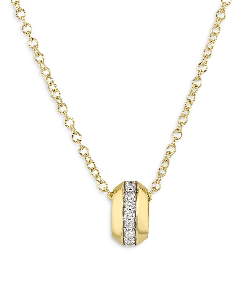 Phillips House 14K Yellow Gold Affair Diamond Pendant Necklace, 16-18 Cover