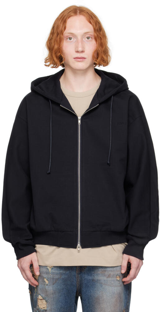 Juun.J Navy Essential Hoodie Cover