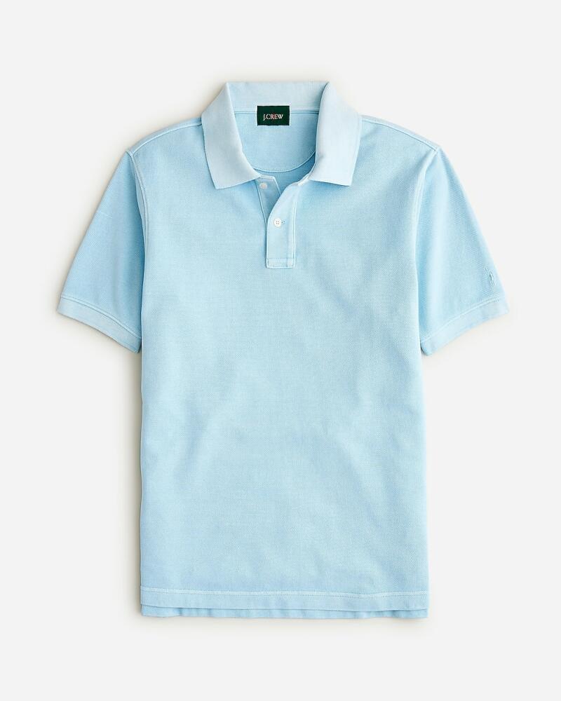 J.Crew Tall washed piqué polo shirt Cover