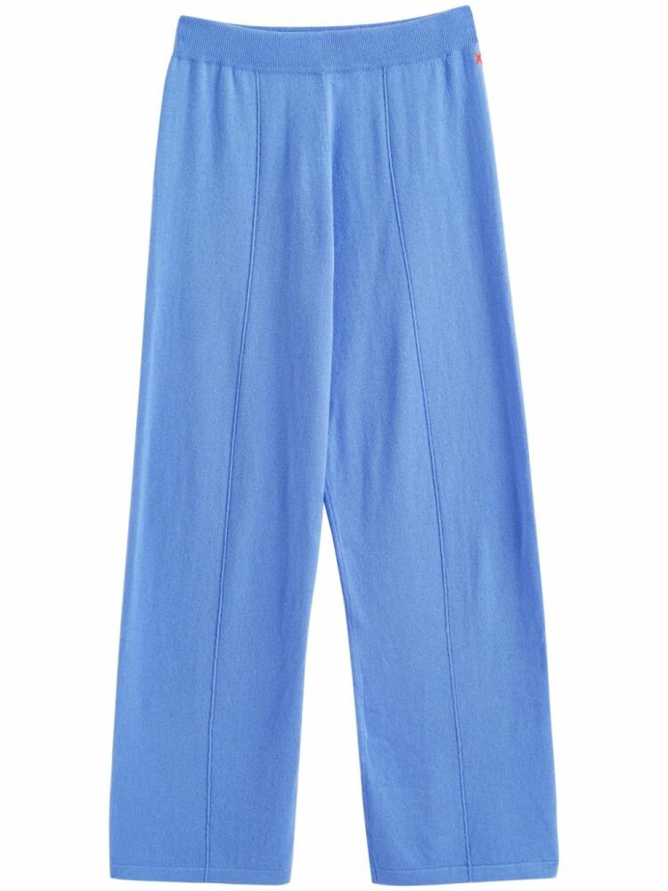 Chinti & Parker wide leg track pants - Blue Cover