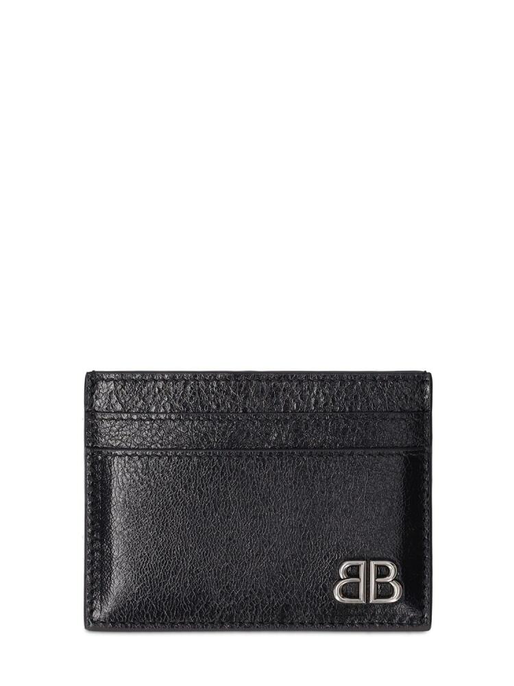 BALENCIAGA Cagole Leather Card Holder Cover