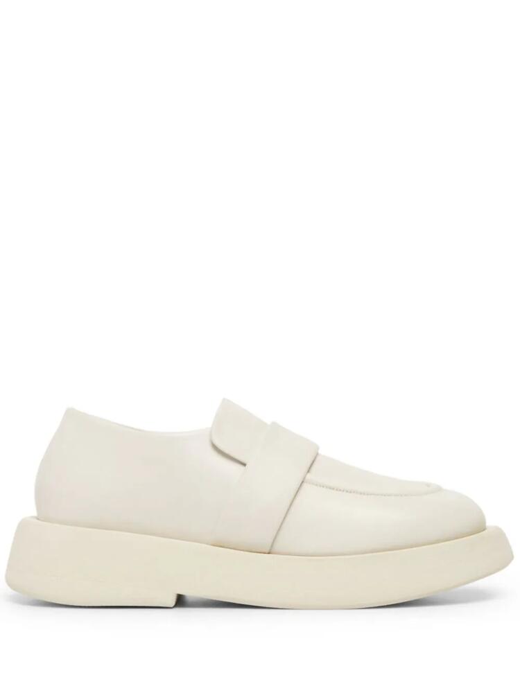 Marsèll Gommellone leather loafers - White Cover