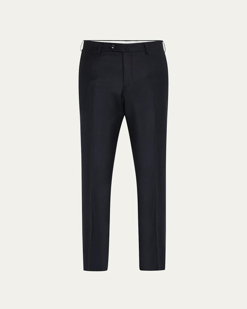 Loro Piana Men's Four-Pocket Wool-Cashmere Trousers Cover