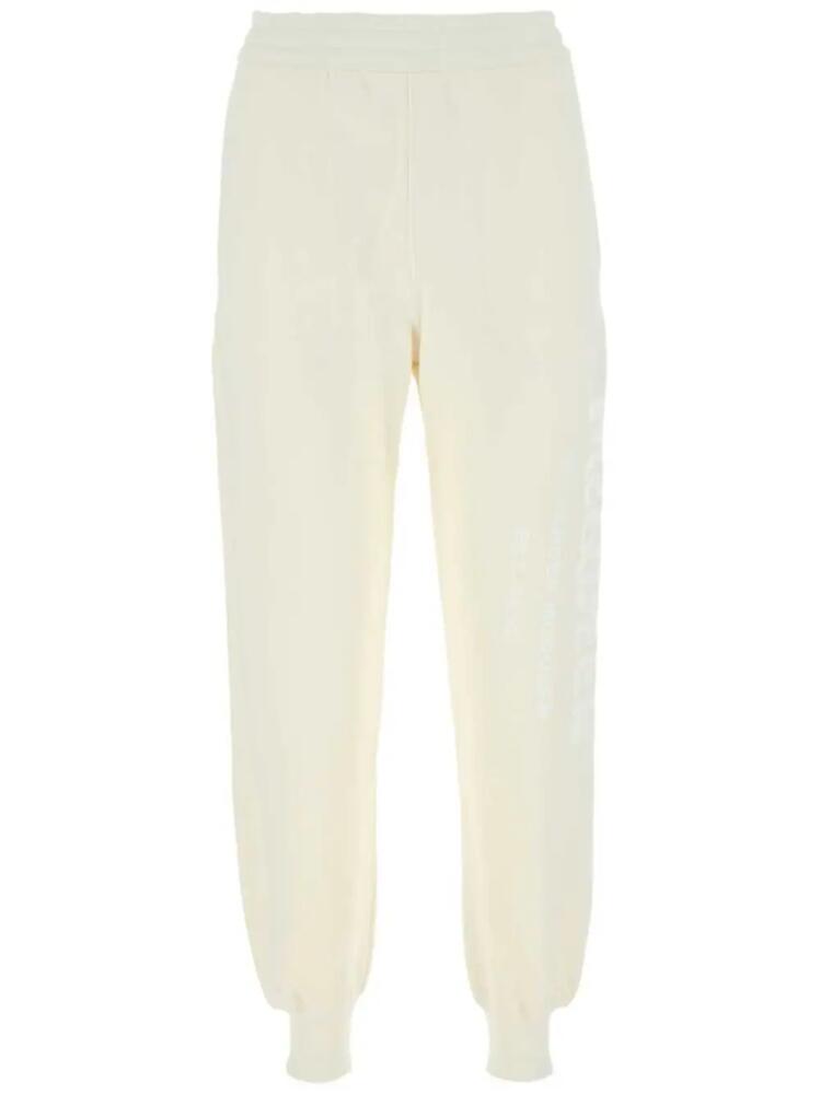 Alexander McQueen cotton track pants - White Cover