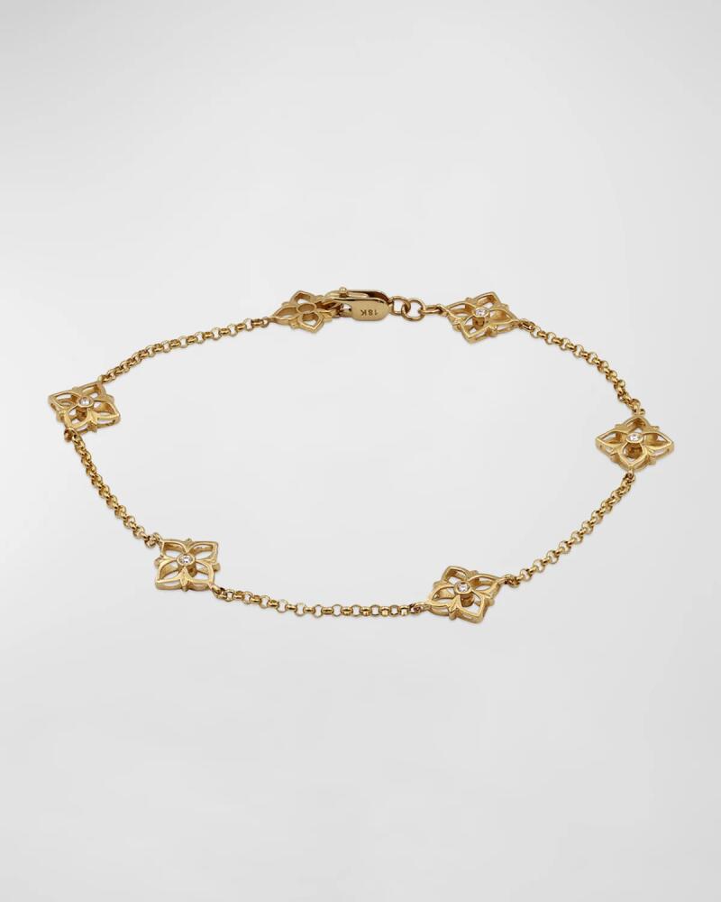 Stephen Dweck White Diamond Signature Bracelet in 18K Gold Cover