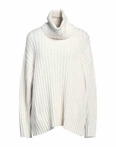 Kaos Woman Turtleneck Cream Viscose, Polyamide, Wool, Cashmere Cover