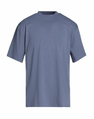 Topman Man T-shirt Grey Cotton Cover