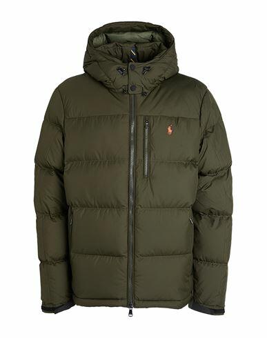 Polo Ralph Lauren The Gorham Down Jacket Man Puffer Military green Recycled polyester Cover