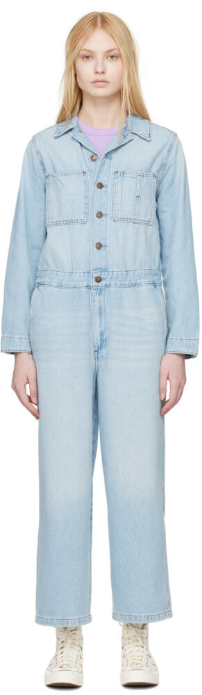 Levi's Blue Iconic Denim Jumpsuit Cover