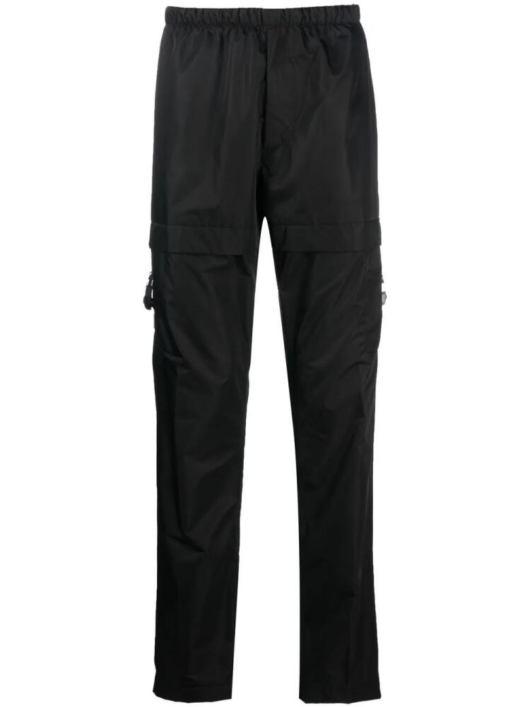 Givenchy 4G-buckle straight-leg cargo trousers - Black Cover