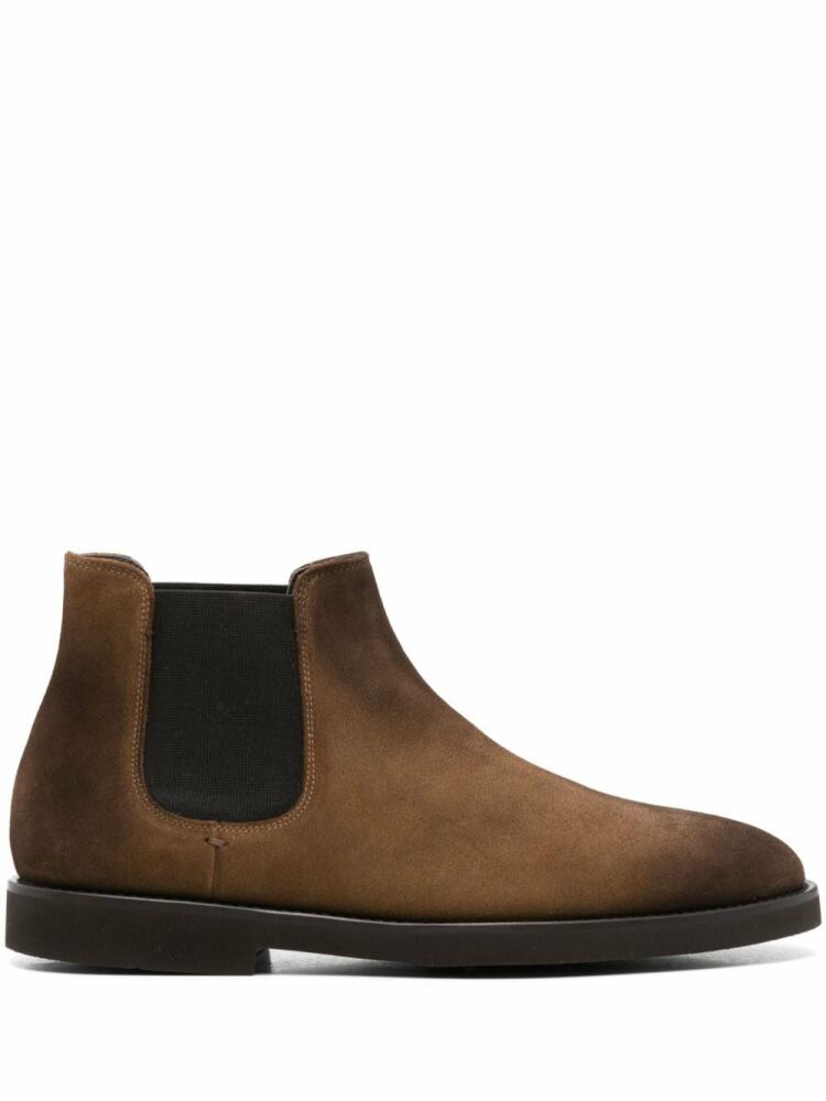 Doucal's suede ankle boots - Brown Cover