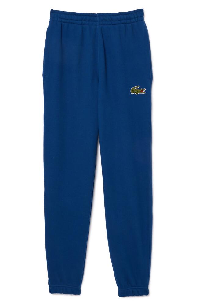 Lacoste Relaxed Fit Cotton Sweatpants in Globe Cover