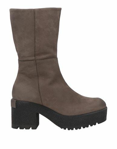 Patrizia Bonfanti Woman Ankle boots Lead Leather Cover