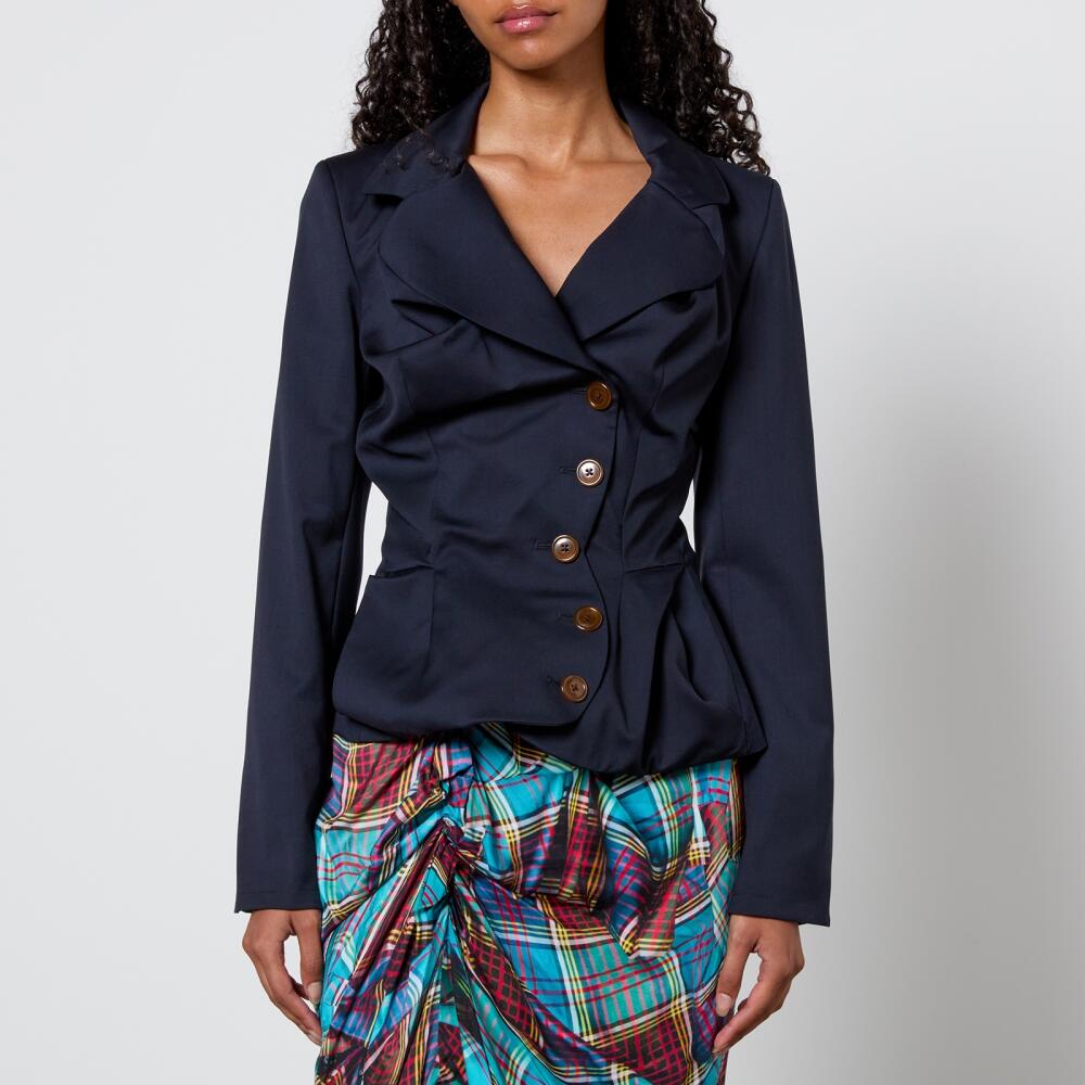 Vivienne Westwood Drunken Tailored Wool Jacket Cover