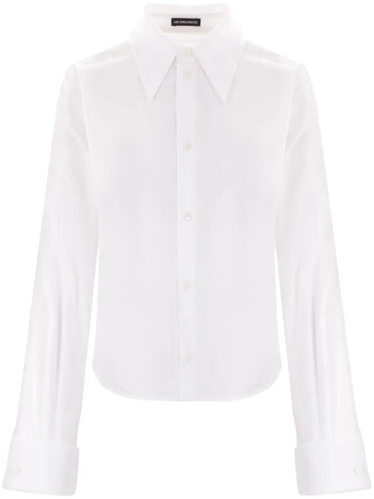 Ann Demeulemeester pointed collar shirt - White Cover