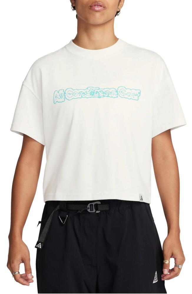 Nike Dri-FIT Adv Oversize Graphic T-Shirt in Summit White Cover