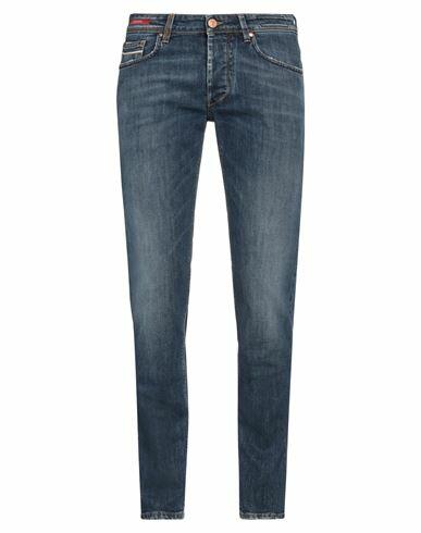 Re_hash Man Jeans Blue Cotton, Elastane Cover