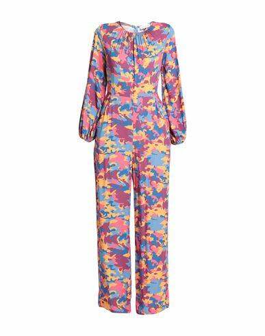 Closet Woman Jumpsuit Purple Viscose Cover