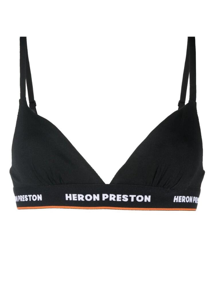 Heron Preston logo-underband bra - Black Cover