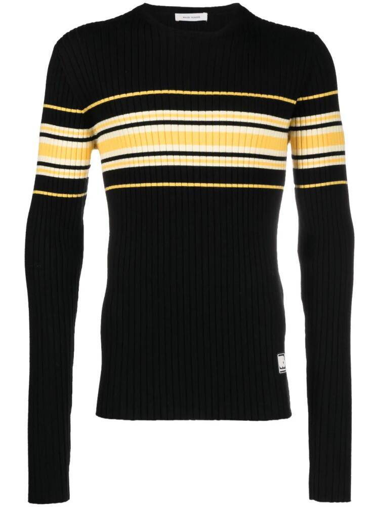 Wales Bonner Show striped jumper - Black Cover