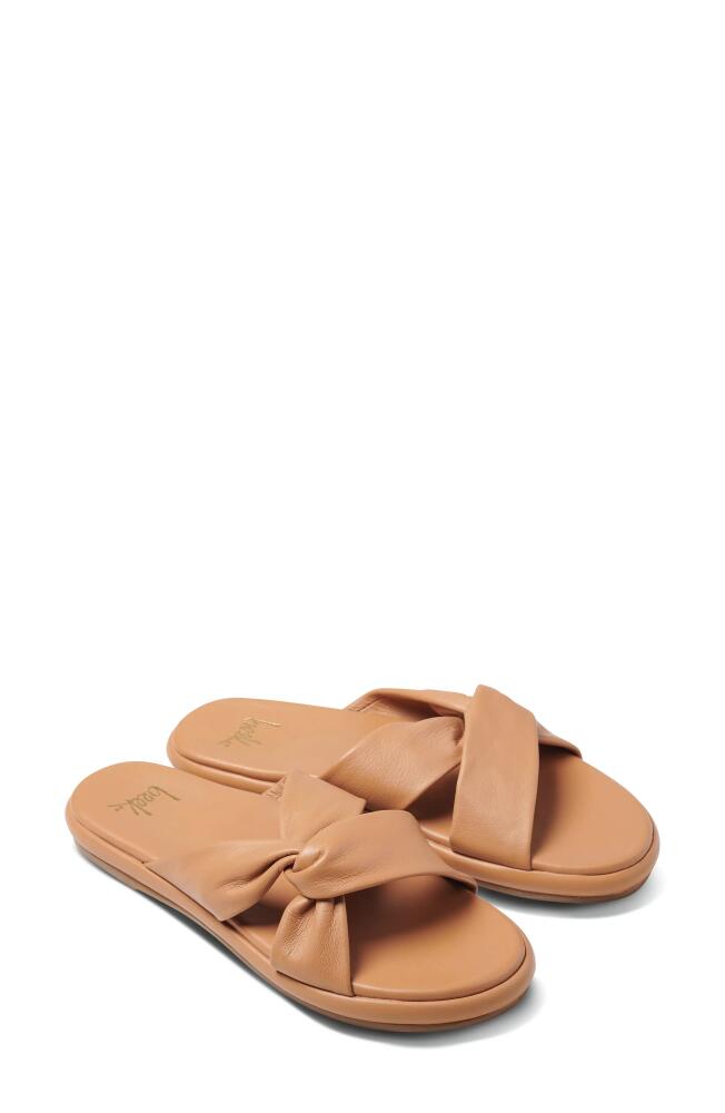 Beek Piculet Slide Sandal in Honey/Honey Cover