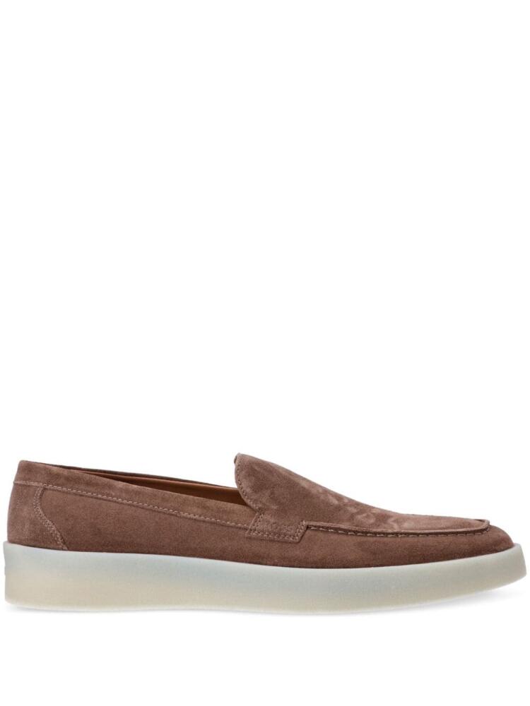 BOSS Clay suede loafers - Brown Cover