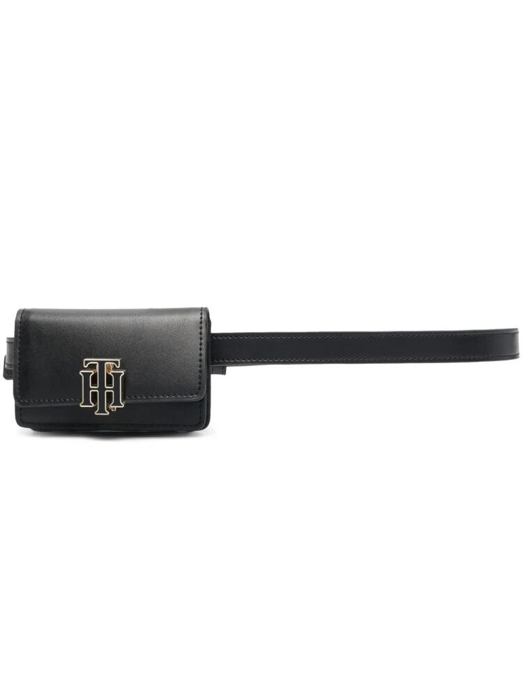 Tommy Hilfiger Outline leather belt bag - Black Cover