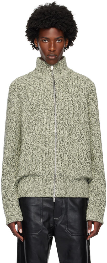 Nanushka Gray Sonni Cardigan Cover