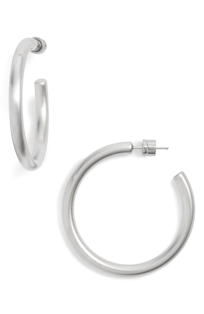 Dean Davidson Small Dune Hoop Earrings in Silver 3 Cover