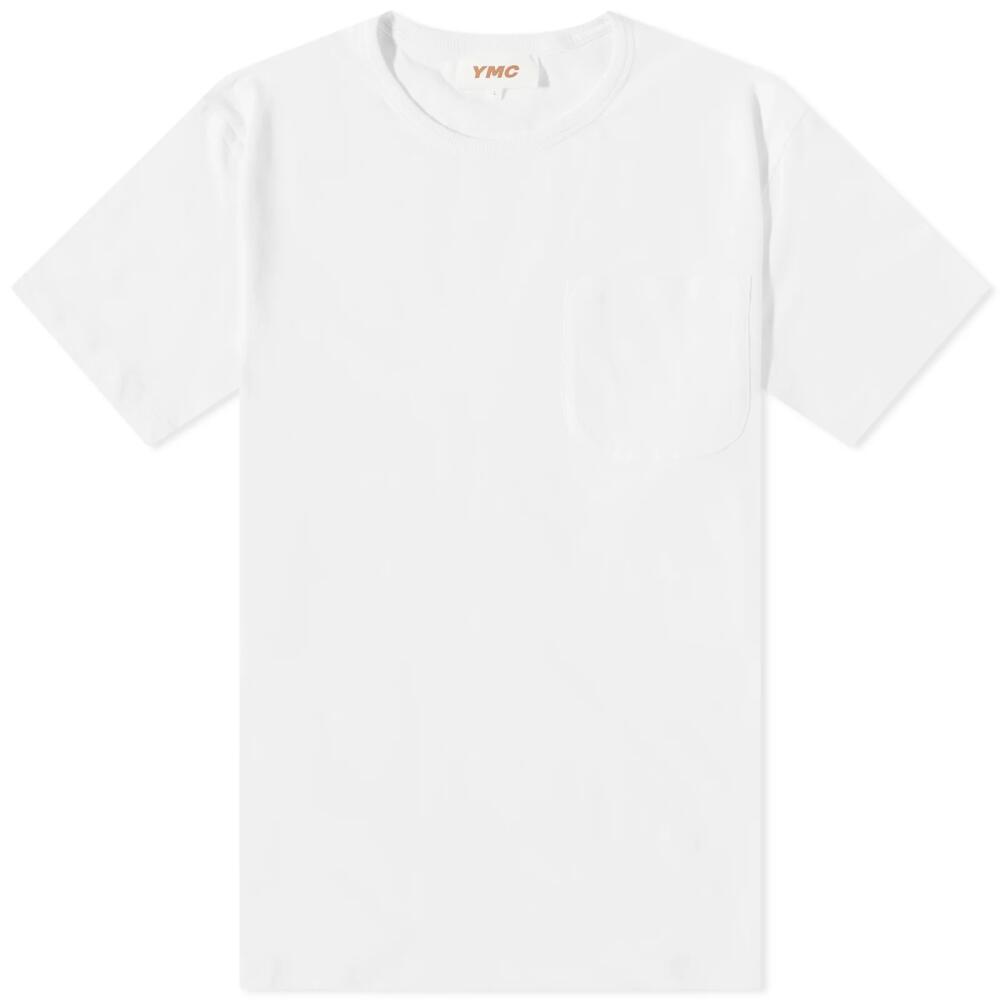 YMC Men's Wild Ones T-Shirt in White Cover