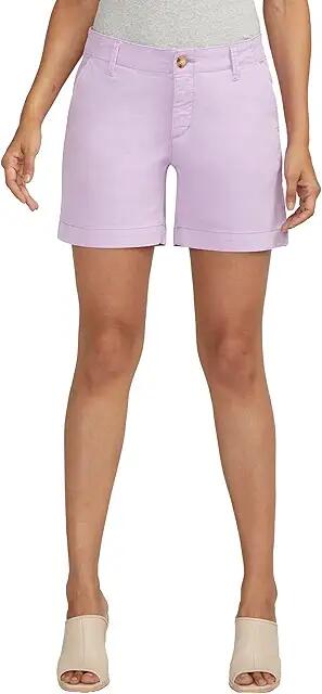 Jag Jeans Chino Shorts in Lavender (Lavender) Women's Shorts Cover