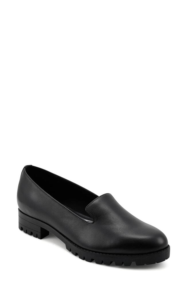 Easy Spirit Geneva Loafer in Black Leather Cover