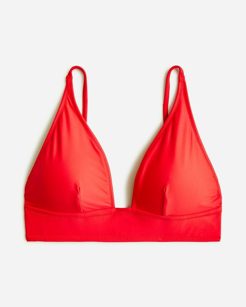 J.Crew Plunge bikini top Cover