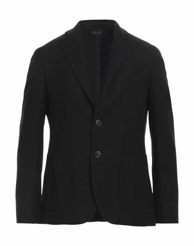 Domenico Tagliente Man Blazer Black Virgin Wool, Polyamide Cover