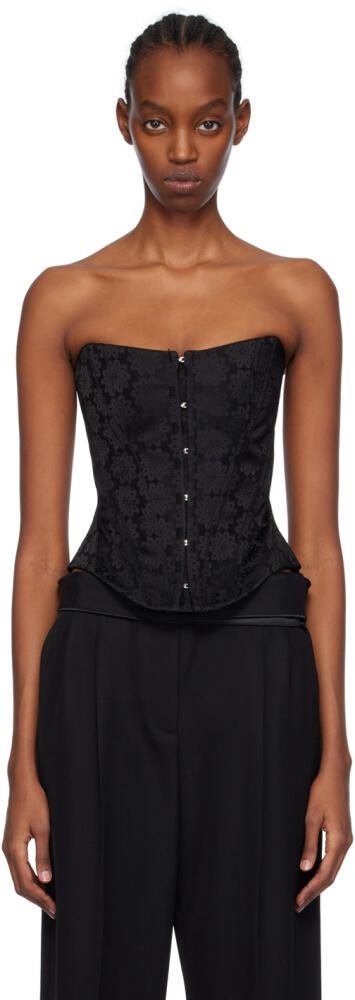 Stella McCartney Black Daisy Corset Cover