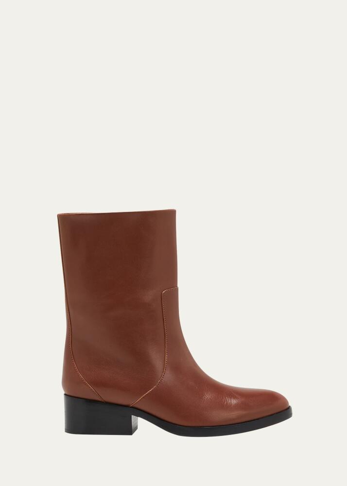 3.1 Phillip Lim Lucien Leather Zip Moto Booties Cover