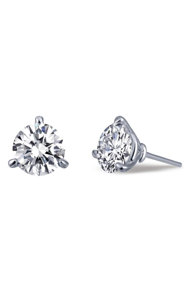 Lafonn Simulated Diamond Stud Earrings in White/Silver Cover