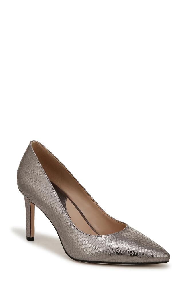 27 EDIT Naturalizer Adele Pointed Toe Pump in Silver Cover