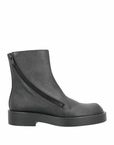 Ann Demeulemeester Man Ankle boots Black Soft Leather Cover