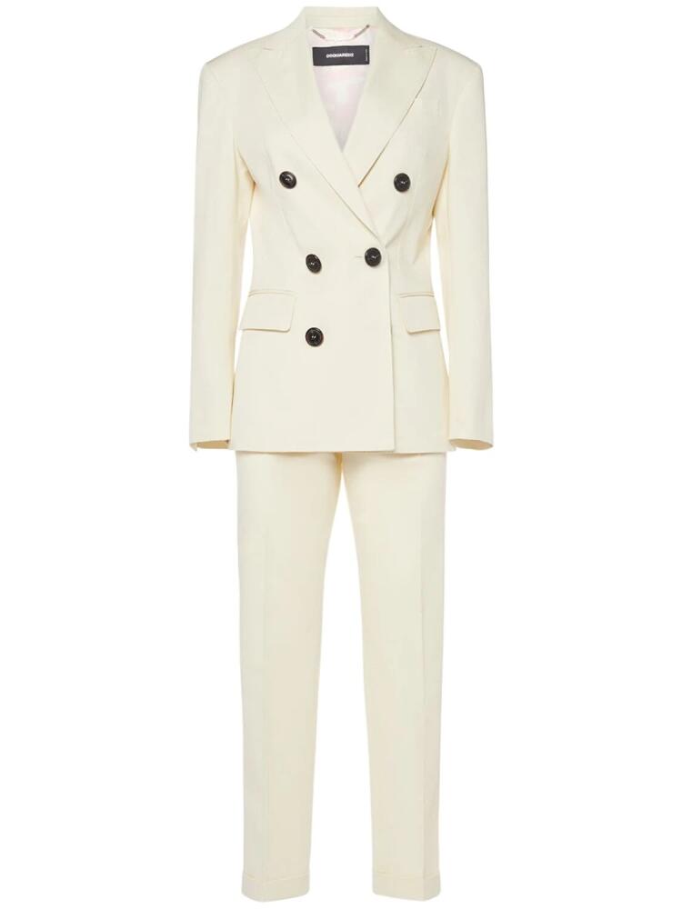 DSQUARED2 Cotton Twill Suit Cover