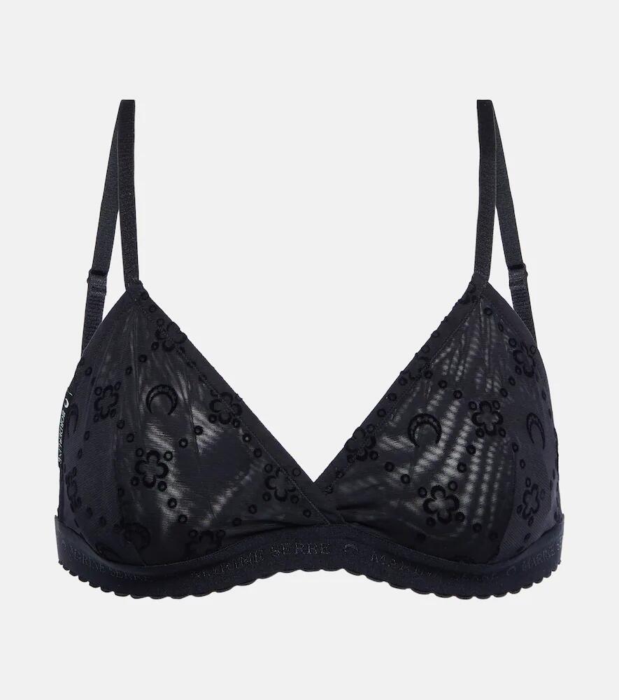 Marine Serre Moonogram mesh bralette Cover