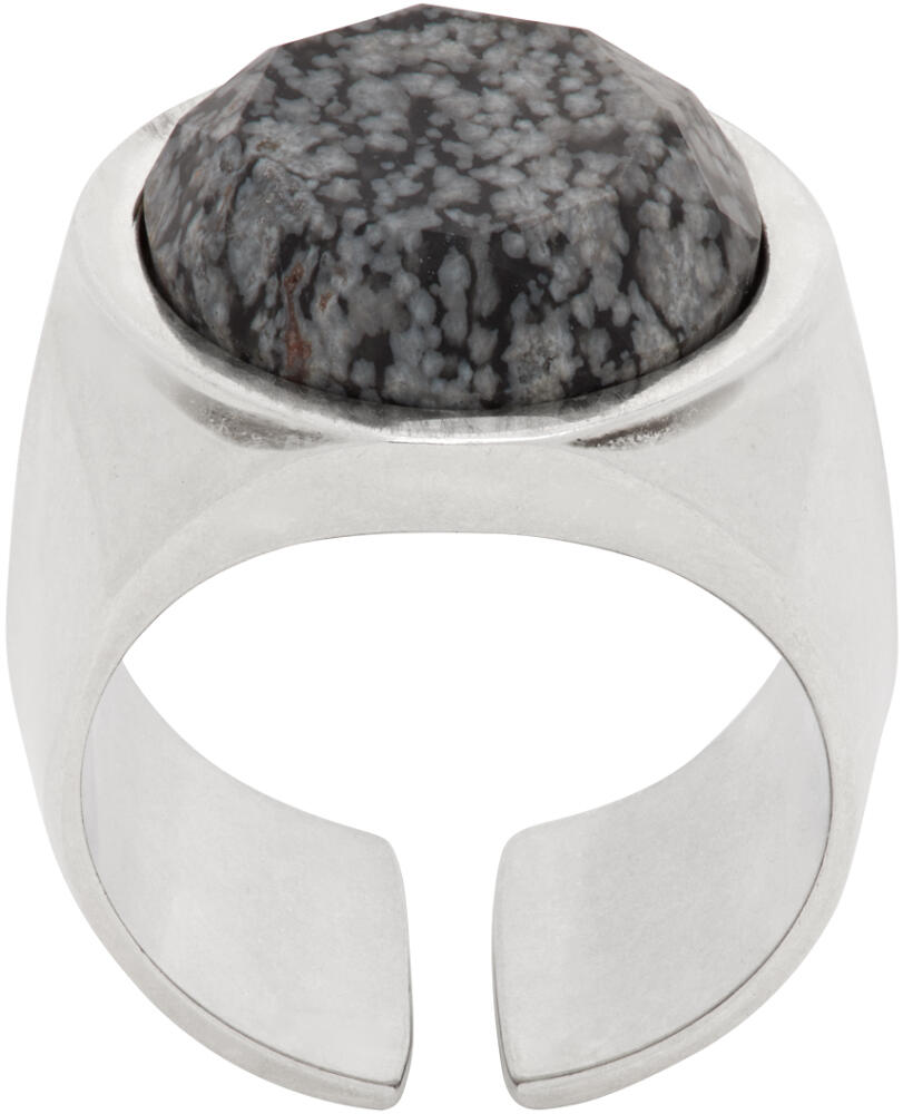 Isabel Marant Silver & Gray Alto Ring Cover