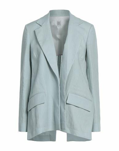 Eleventy Woman Blazer Sky blue Linen Cover