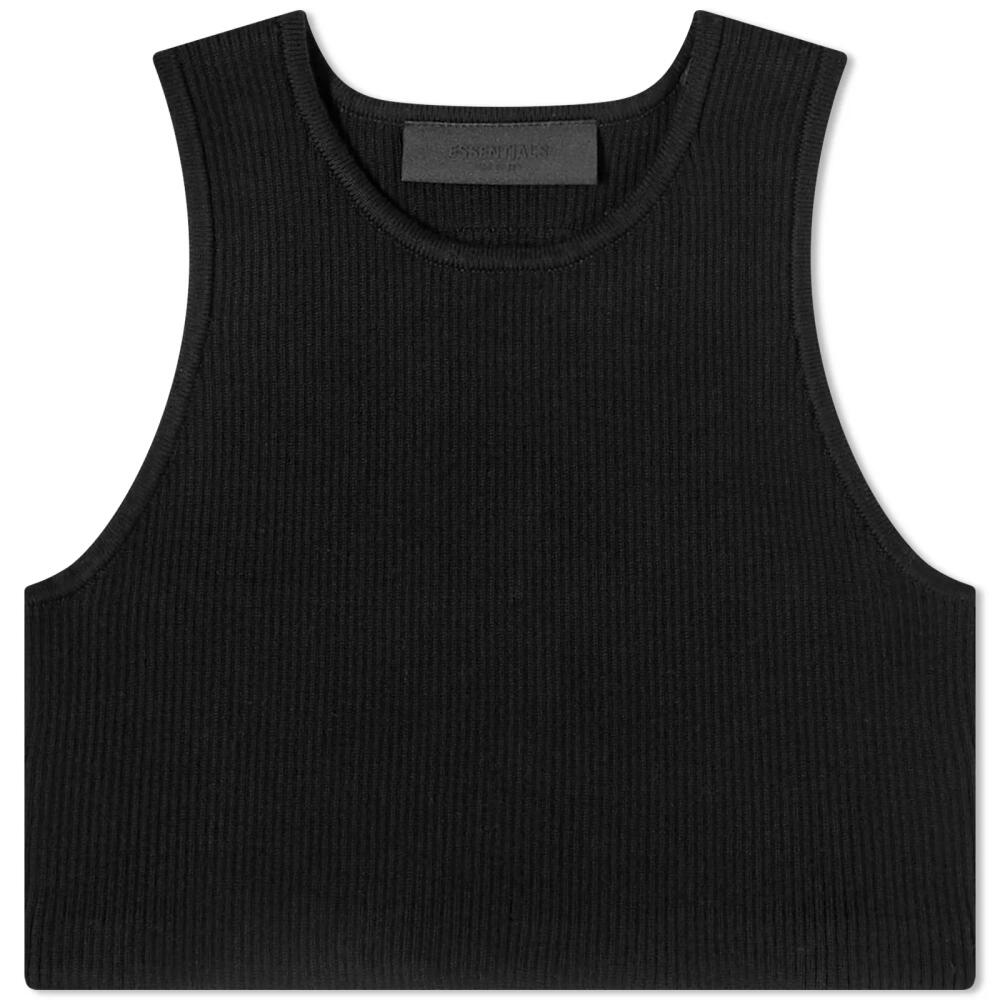 Fear of God ESSENTIALS Women's Sport Tank Top in Black Cover